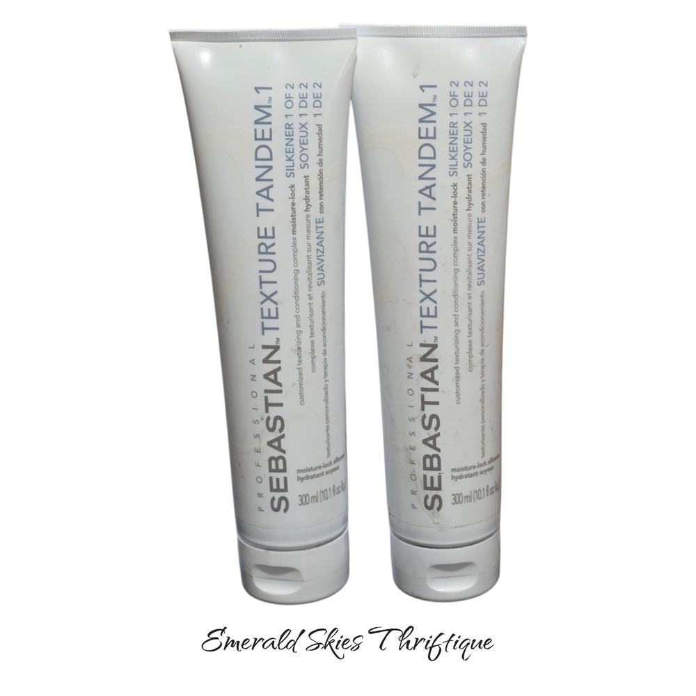 Lot of two SEBASTIAN TEXTURE TANDEM step 1 10.1 OZ. free ship